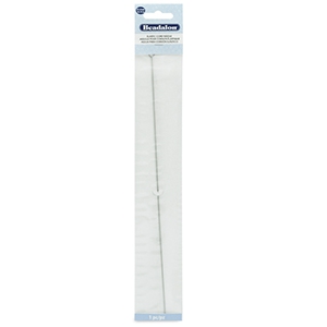 Beadalon Elastic Cord Needle Stainless Steel 27cm/&Oslash;0.78mm Silver