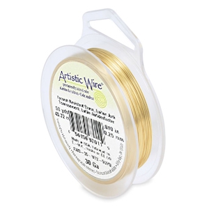30 Gauge Artistic Wire Tarnish Resistant Brass