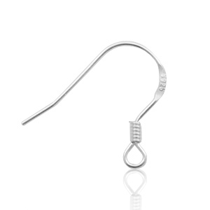 925 Silver findings earrings Silver