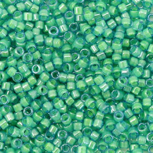 Miyuki beads delica's 11/0 Luminous Mermaid Green DB-2053