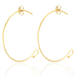 Stainless steel earrings Gold