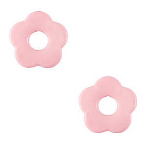 Acrylic charms flower Light Pink