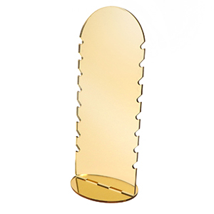 Plexx jewellery display for bracelets Gold