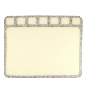 Beadsmith Bead Mat 36x28cm Beige-Grey