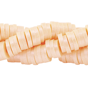 Katsuki beads 6mm Peachy Rose-Pearl Shine Coating