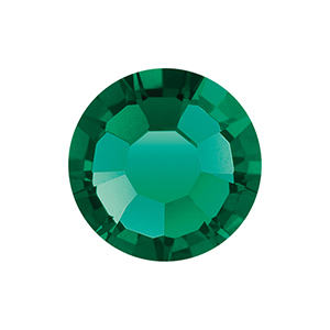 Birthstones May Preciosa SS16 flat back (4mm) Emerald Green