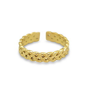 Stainless steel rings Gold