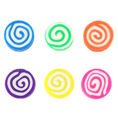Polymer beads twist Multicolor