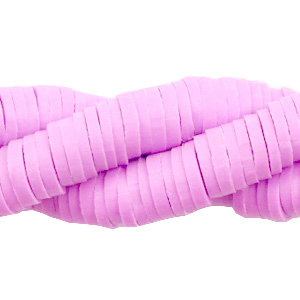 Katsuki beads 6mm Light Lavender Purple