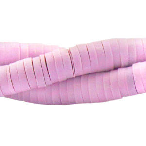 Katsuki beads 6mm Light Lavender Purple
