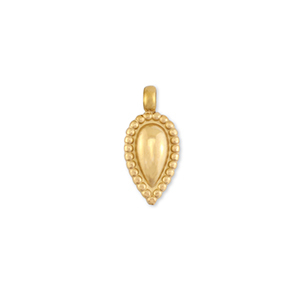 Stainless steel charms drop Gold