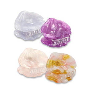 Hair Accessories hair claw mix shell Purple-Pink