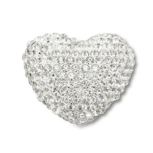 Bohemian beads heart Silver