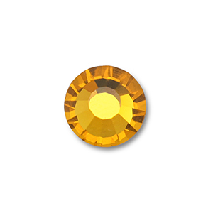 Preciosa SS34 flat back Topaz