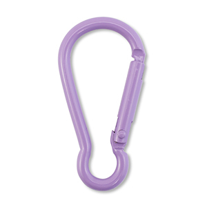 Colourful jewellery findings key chain Purple