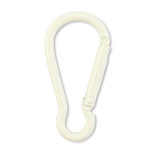 Colourful jewellery findings key chain Off White