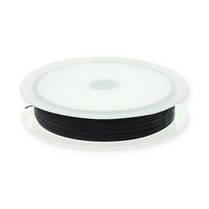 Elastic cord 0.5mm Black