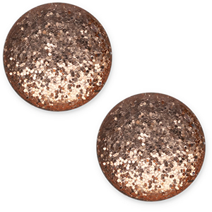 7 mm classic Polaris Elements cabochon Paipo Brown