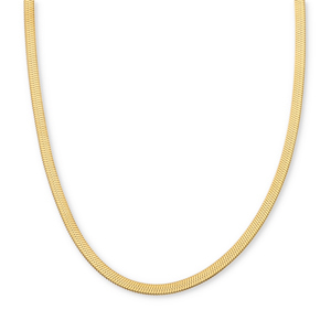 BY31&reg; Stainless steel necklaces snake Gold
