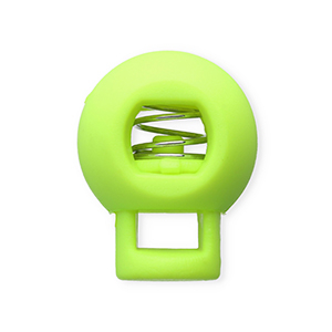 Colourful jewellery findings cord stopper ball Neon Green