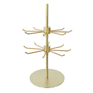 Jewellery display Stainles steel 2-layer Gold