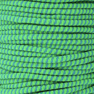 Coloured elastic cord 2.3mm Green-Blue
