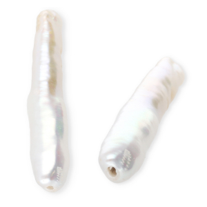 TQ Freshwater pearls irregular high luster Natural White