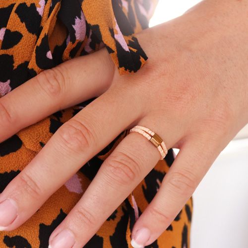 DIY: cute rings and bracelets with Miyuki beads! 