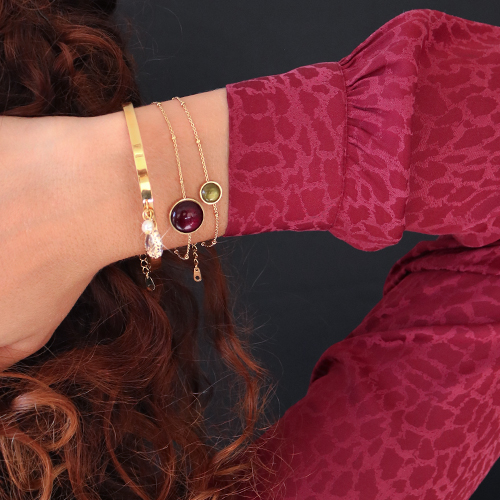 Super-fast DIY with Polaris Steel jewellery, Polaris Elements cabochons and Swarovski flatbacks