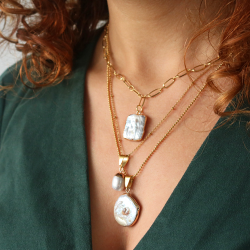 Get started with a new project: the freshwater pearl charms and connectors