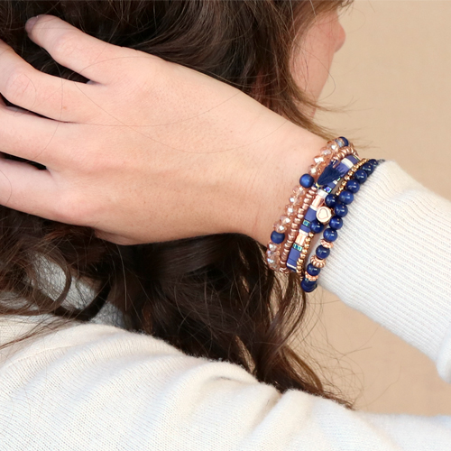 Make beautiful winter jewellery with the new collection of Polaris beads: