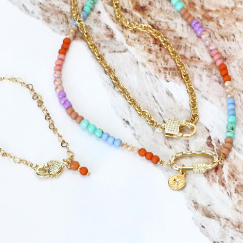Inspiration to create fashionable jewellery with zirconia clasps