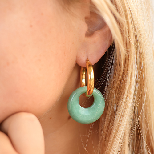 How to use natural stone donuts in all your jewellery