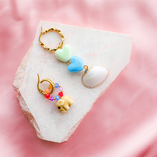 Make beautiful jewellery with our new ceramic beads