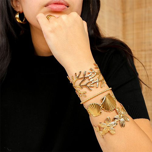 Get inspired with stainless steel bangle bracelets and rings