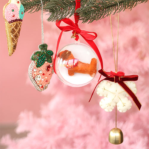 From Indian charms to felt decorations
