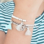 Statement earrings with tassels and matching bracelets and necklaces!