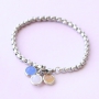 Jewellery with crystal glass charms