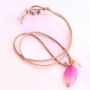 Unique jewellery with beautiful oval agate semi-precious stones