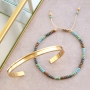 Shop the super stylish Miyuki Exchange bracelets for an unique ornament!