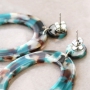 Create beautiful earrings with our trendy resin pendants