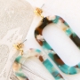 Create beautiful earrings with our trendy resin pendants