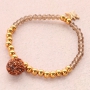 Festive bracelets with new shiny pompom charms