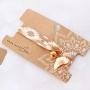 Bracelets and hair elastics of elastic ribbon