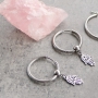 Earrings and necklaces with stainless steel finding and charms!