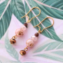 New project: create earrings with our trendy, new shell beads!