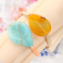 Create a statement with semi-precious jewellery