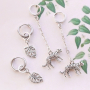 Create trendy earrings and necklaces with our new metal charms