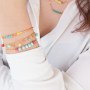 Use the new collection top faceted beads to create playful, cool jewellery! 