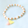 Cheerful anklets, bracelets and sunglasses cords with tassels!